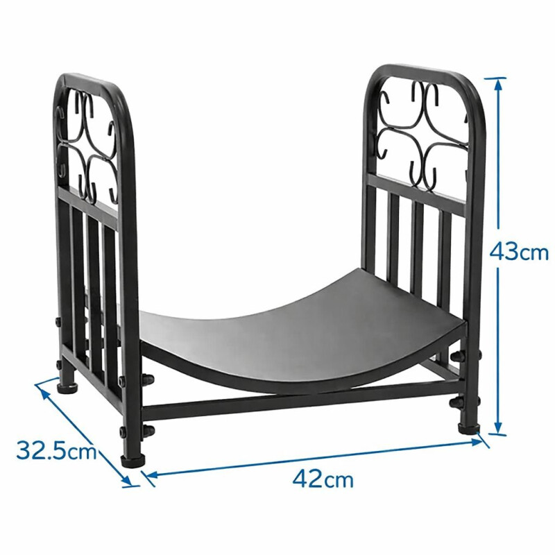 leñero de Metal Trabajado leñero de Metal Trabajado
