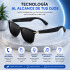 Lentes Inteligentes Bluetooth Música Llamadas Deporte Vq-pag08 NEGRO