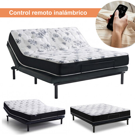 Cama 2 Plazas Ergonómica Ortopédica Colchón 1.40 mt + acolchado + almohadas + protector de colchón Cama 2 Plazas Ergonómica Ortopédica Colchón 1.40 mt + acolchado + almohadas + protector de colchón