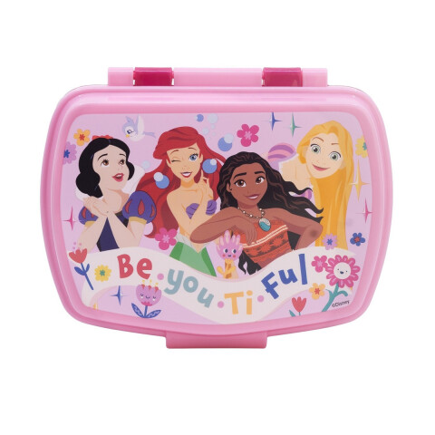 Vianda Plástica Funny Princesas Disney 18 cm U