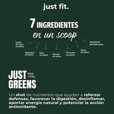Just Greens 280g JUST FIT Just Greens 280g JUST FIT