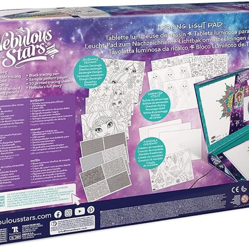 Tablet con luz para calco Nebolous Stars Tablet con luz para calco Nebolous Stars