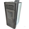 Calefactor Selma a pellet WiFi - con Kit de techo 10kW Blanco