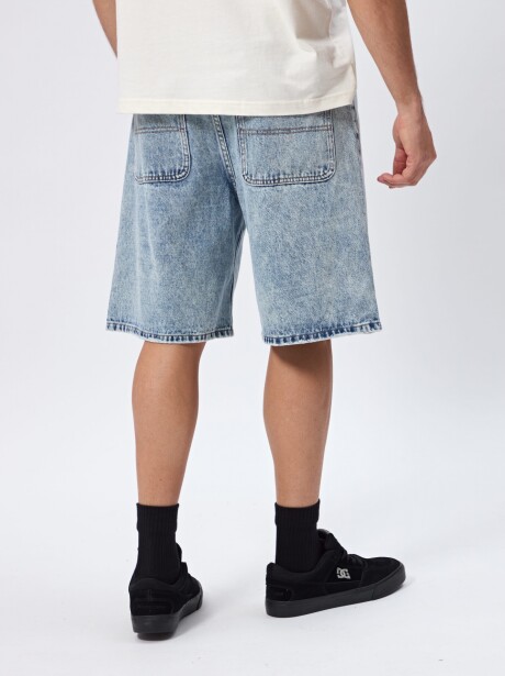 BERMUDA ROLO AZUL CLARO JEAN