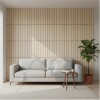 Placas autoadhesivas simil WPC 60x60cm X 50 Beige