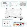 Set de 2 arcos de fútbol + pelota + inflador Set de 2 arcos de fútbol + pelota + inflador