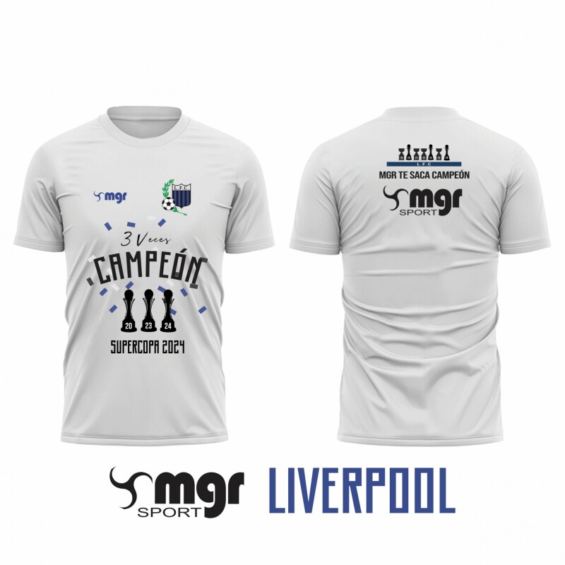 Camiseta Liverpool Campeon Super Copa 2024 Camiseta Liverpool Campeon Super Copa 2024