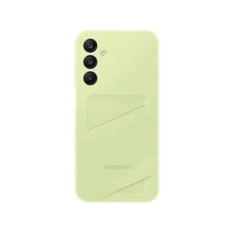 Funda Samsung Card Slot Case con Tarjetero para Galaxy A25 5G Lime