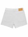 SHORT MOLA GRIS CLARO