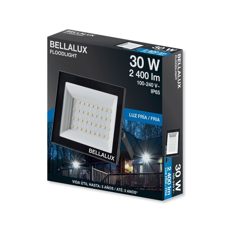 FOCO LED BELLALUX G6 30W Foco LED BELLALUX G6 30W Luz Fría
