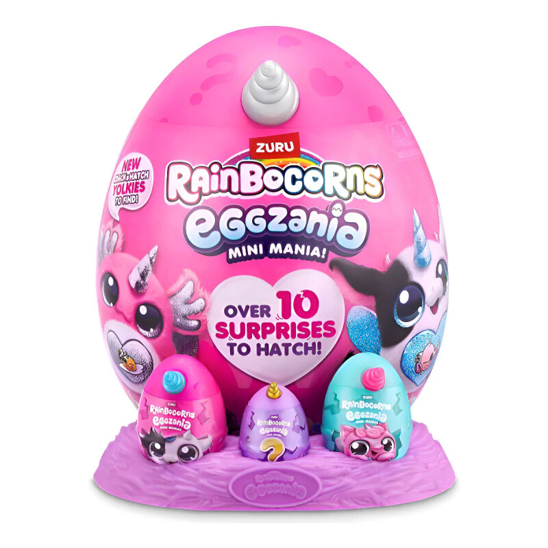 Rainbocorns Eggzania Mini Mania de Zuru Cebra