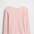 V-FRCH LS LOGO TEE PURE PINK