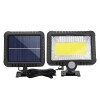 Foco Led Panel Solar 4 Unidades -sensor Movimiento Control Foco Led Panel Solar 4 Unidades -sensor Movimiento Control