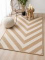 ALFOMBRA DE YUTE BEIGE