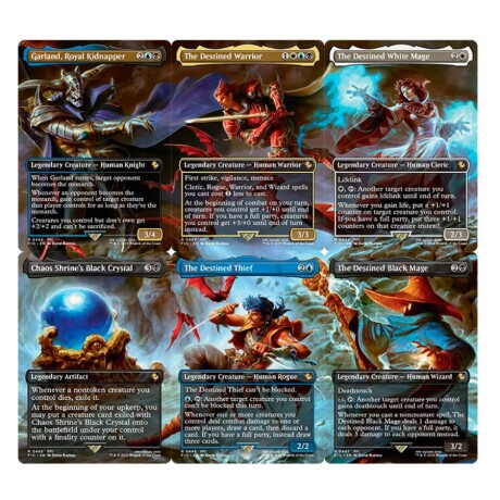 Scene Box - Final Fantasy Garland at the Chaos Shrine Scene Box - Final Fantasy Garland at the Chaos Shrine