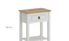 Mesa de luz Sommier - Linea Mexicana Blanco