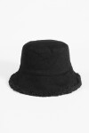 Gorro bucket reversible corderito pana negro