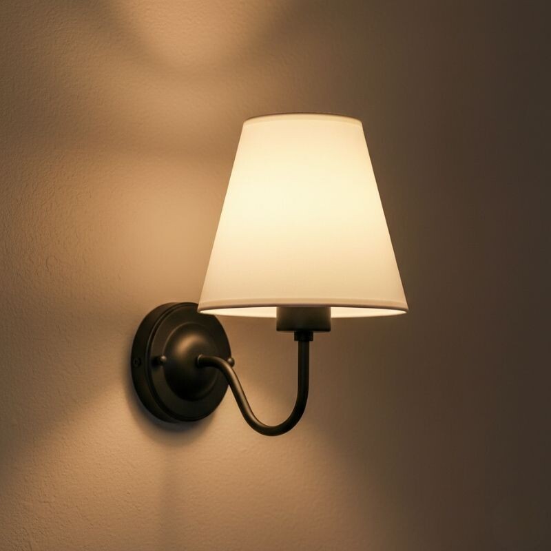 Lampara de Pared Classic Lámpara de Pared Classic Negra