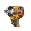 LLAVE DE IMPACTO 550NM A BAT + 2 BAT +CARG + 3DADOS INGO Llave De Impacto 550nm A Bat + 2 Bat +carg + 3dados Ingo