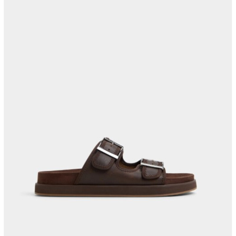 SUNNYSIDE DARK BROWN LEATHER DARK BROWN