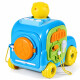 Juguete Didactico Bebe Auto Musical Motricidad Sensorial Celeste