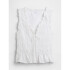V-SL SMOCKED TIE TOP FRESH WHITE