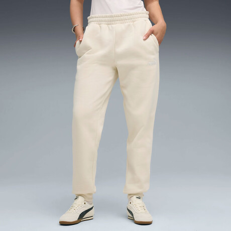 Pantalon de Mujer Puma Ess Nº1 Logo Sweat Pants Beige