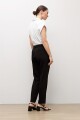 Pantalon slim sastrero negro