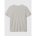V-BAS SS LOGO TEE LIGHT HEATHER GREY B08