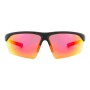 Lentes De Sol Reebok Flotante De Policarbonato Negro/Negro