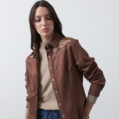 SOBRECAMISA VENTO Chocolate