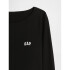 INTL LS CROPPED BOAT TEE TRUE BLACK V2