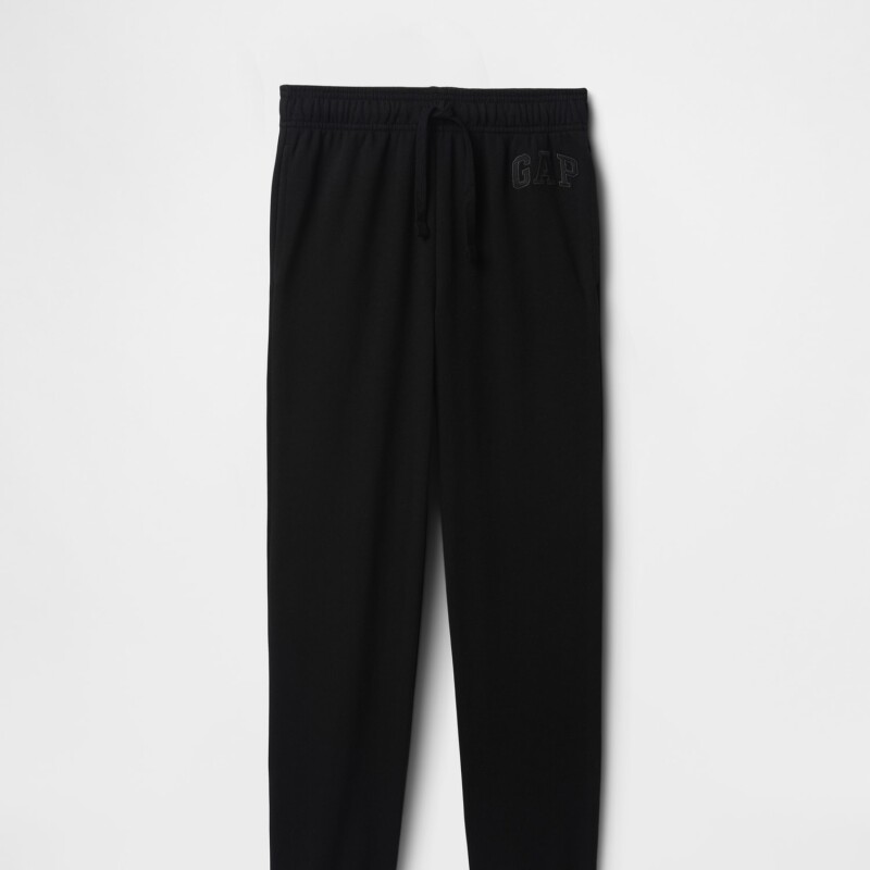 V-FRCH FT BAS HERITAGE LOGO JOG TRUE BLACK
