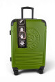 Valija mediana ABS (fibra) de 24" Verde