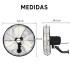 Ventilador De Pared Industrial Enxuta Viwenx3020 VENTILADOR ENXUTA INDUSTRIAL VIWENX3020