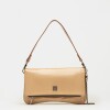Bandolera Curve Gloss Crinckle Camel Niquel
