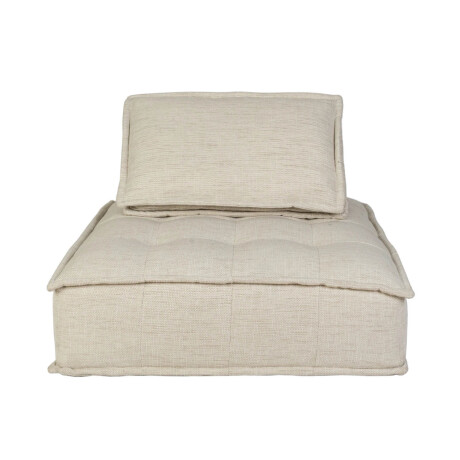 SOFÁ MODULAR 1 CUERPO TELA-PREMIUM NATURAL-BEIGE ELEMENT BEIGE