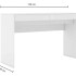 Escritorio Mesa Pc 120Cm 2 Cajones Home Office Blanco 1