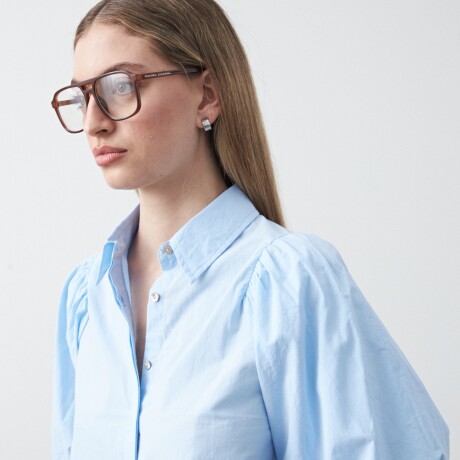 CAMISA PALOMA Celeste