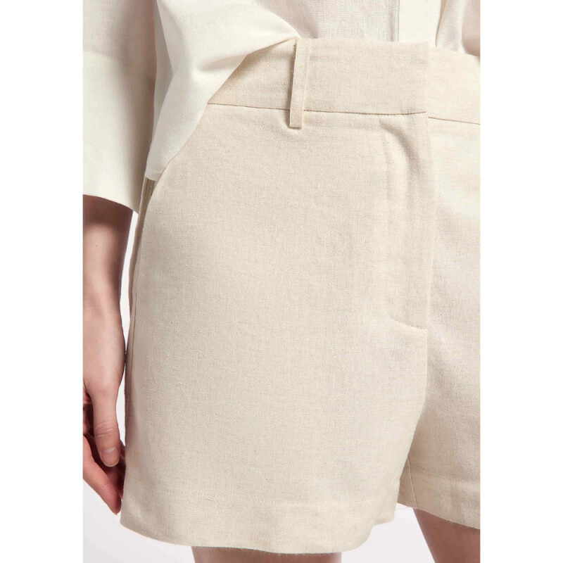 SHORTS FEM OFF WHITE
