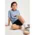 CAMISETA MM MASC AZUL CLARO