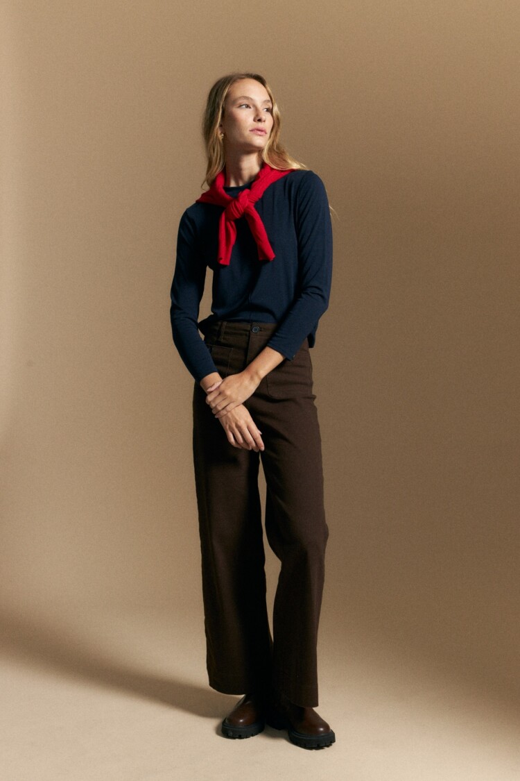 REMERA LAMOTE Azul Marino