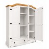 Ropero Línea Mexicana 3 Puertas 1 Cajón Blanco Ropero Línea Mexicana 3 Puertas 1 Cajón Blanco