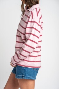 Sweater Polo Rosa