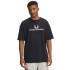 UA HWT U LOGO SS-GRY BLK-001