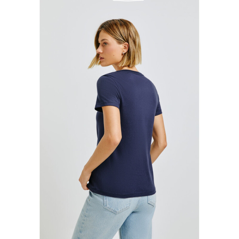 BLUSA MM FEM AZUL ESCURO