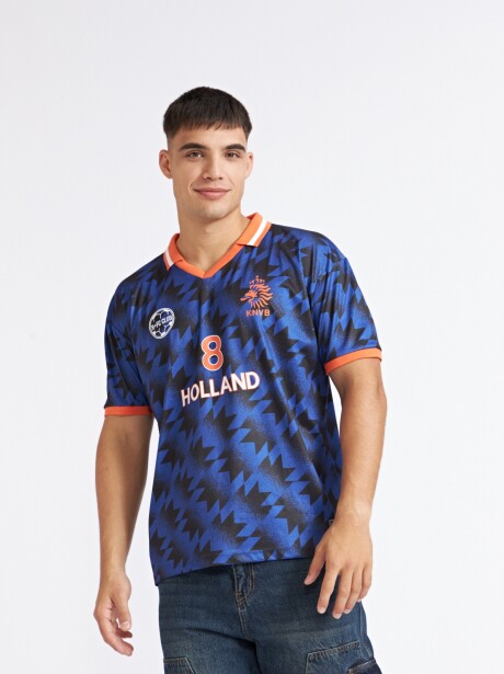 REMERA HOLANDA AZUL