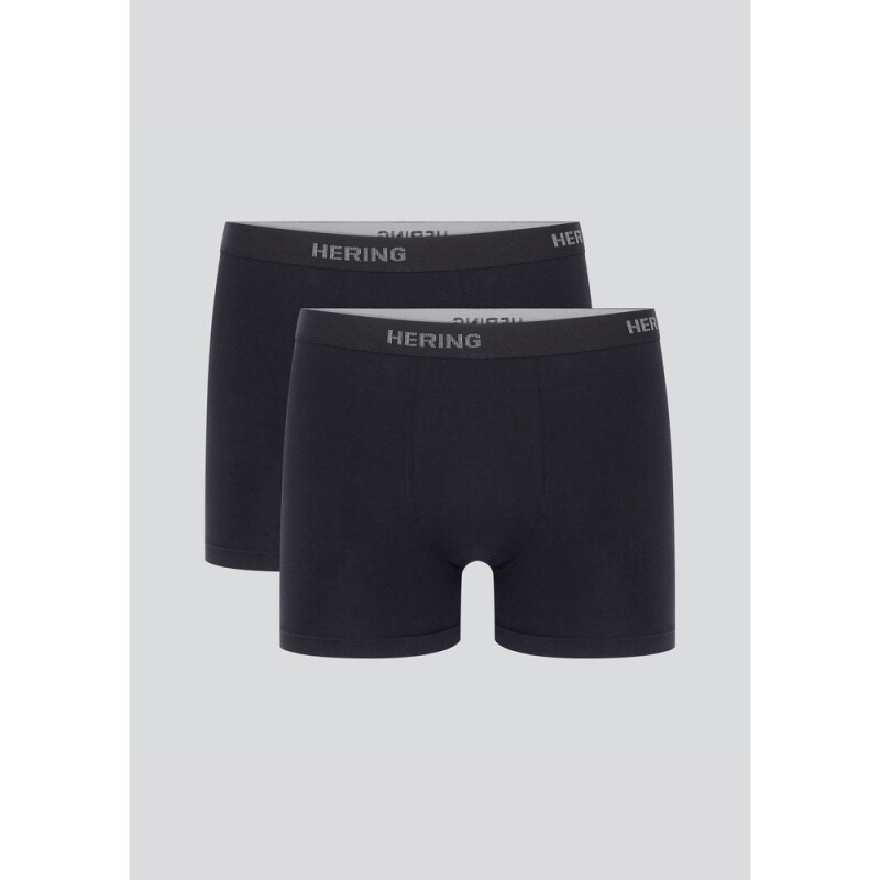 KIT COM 2 CUECAS BOXER PRETO ESCURO
