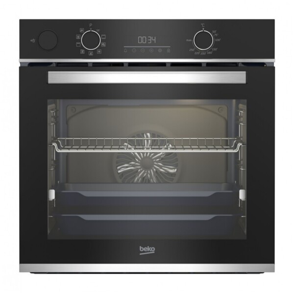 Horno empotrable 72L con grill 60cm Beko BBIS13300XMSE Negro
