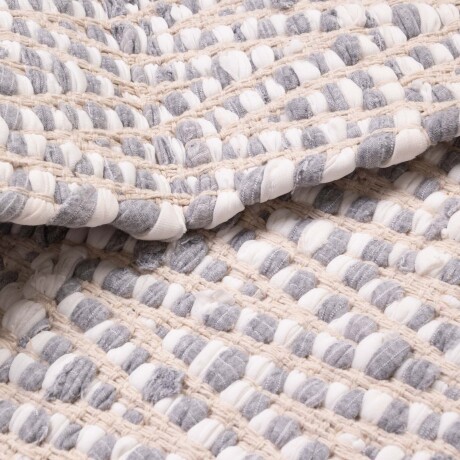 ALFOMBRA ALGODON GRIS MANDEL